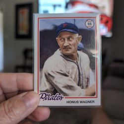 Honus Wagner Baseball Card