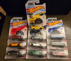 Hot Wheels Factory 500 HP 10 Car Set GRT01