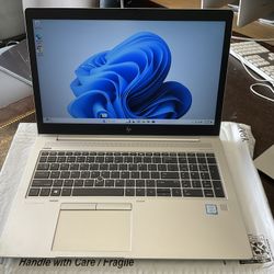 HP EliteBook 850 G6, core i7-8th Gen