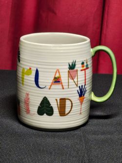Rare Anthropologie "Plant Lady" Mug - Gorgeous & Completely SOLD OUT!