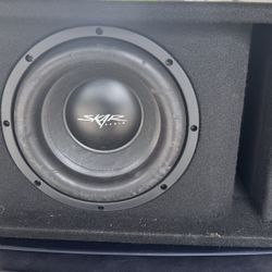 10 Inch Skar Sub + Box  