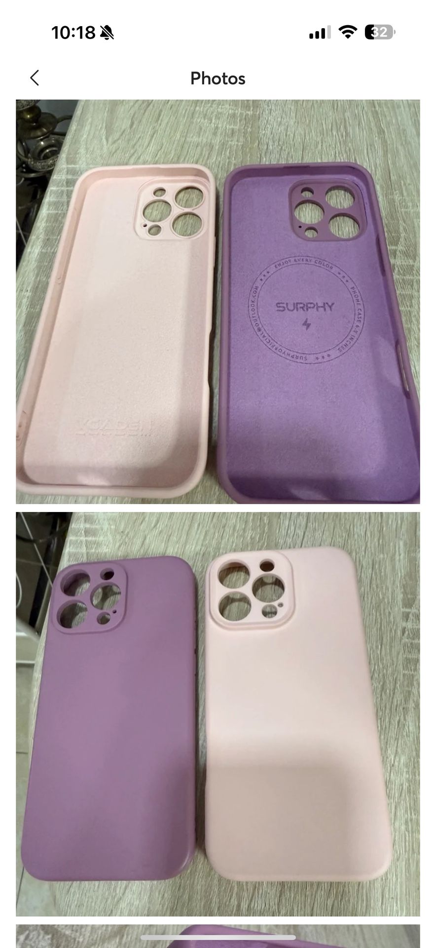New 2 Cover Cases For iPhone 15 Plus Max Value 25
