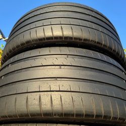 255 40 21 Michelin pilot sport 4 s 255/40/21 used tires 255/40R21