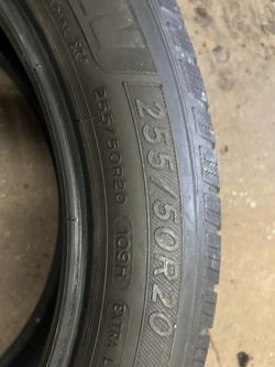 4 tires255 50 20