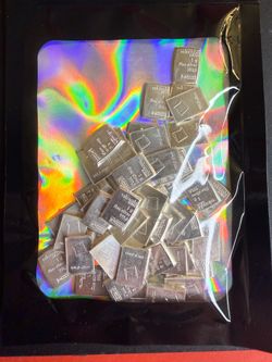 50 grams (1.6 Troy Oz) Silver Bars Valcambi Suisse