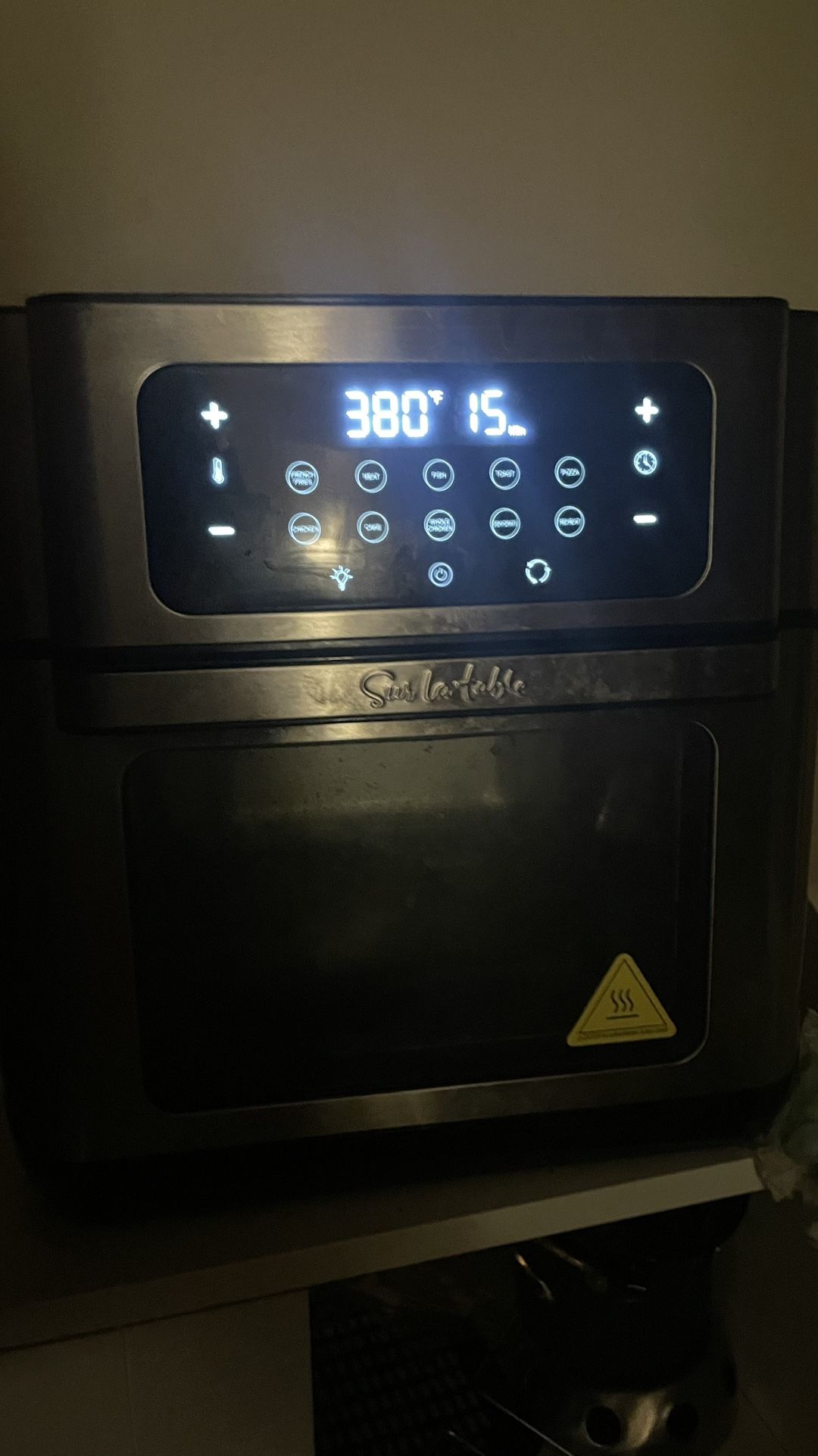 Sur La Table 13-Quart Air Fryer (Black) – 7-in-1 Multi-Functional
