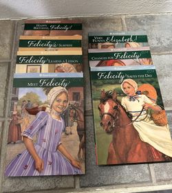 Felicity American Girl Set Of 7 Books Paperback