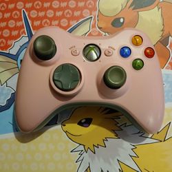 Xbox 360 Pink Controller 