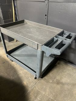 500-Pound Capacity 46 By 25.5-Inch Extra Wide Service Utility Cart