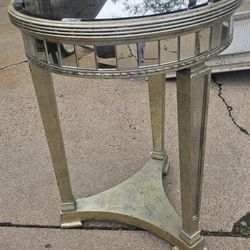 Z Galleries Mirrored Accent Table