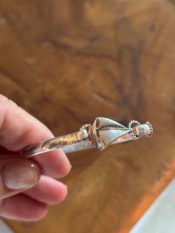 Child’s sailboat sterling 14 karat bracelet