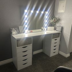 Vanity With Mirror