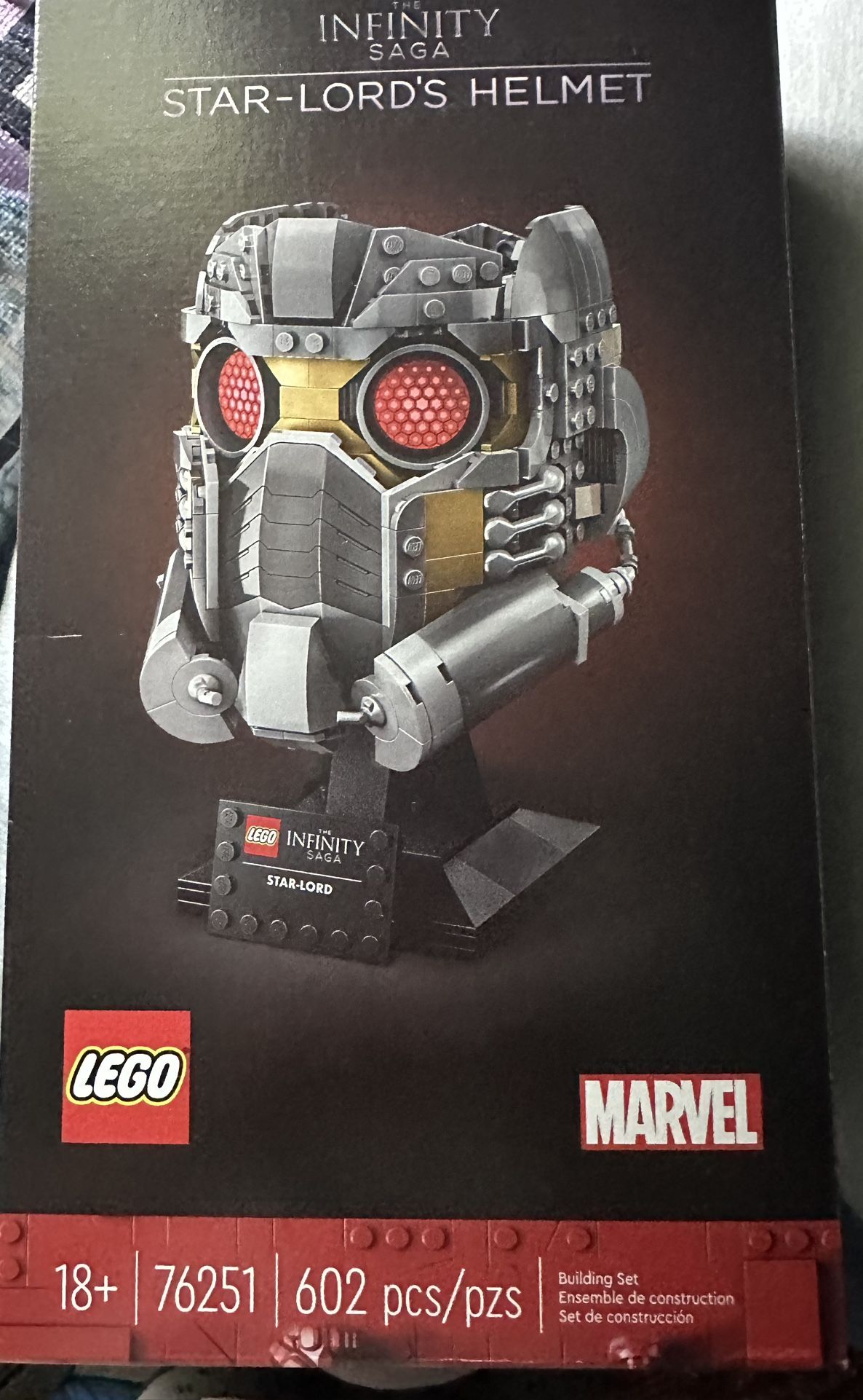 Star Lords Helmet Lego