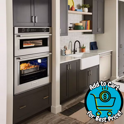 KitchenAid® 30" Combination Microwave Wall Ovens with Air Fry Mode