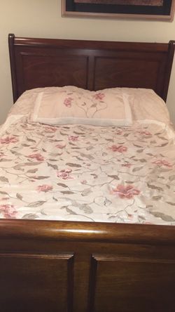Cherry Wood Ashley Bed