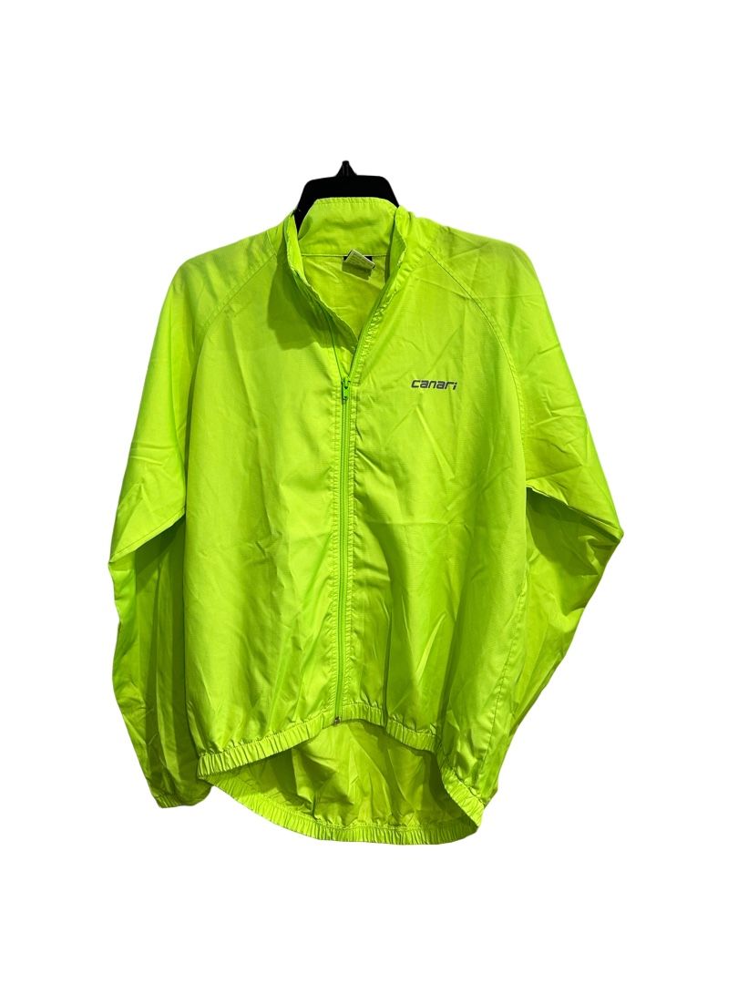 Canari Yellow Cycling Jacket