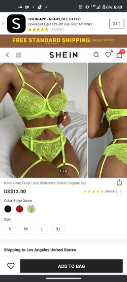 3 Piece Lingerie Set 