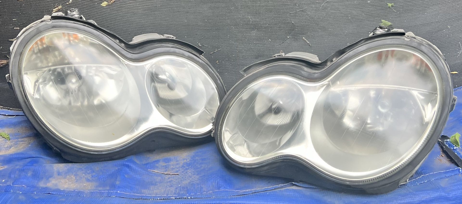 Mercedes C230 Headlights 