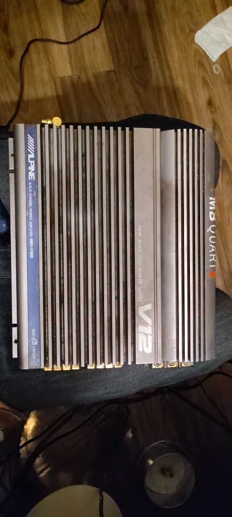 Alpine MRV-1000 V12 Car Stereo Amp Power Amplifier Max 1000W Tested