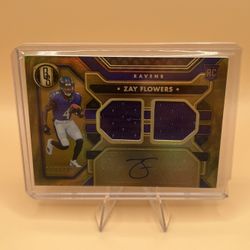 2023 Zay Flowers Good Standard Rookie Auto Duel Jersey Card/149🔥