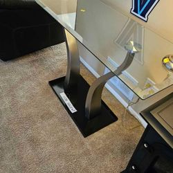 Glass Sofa Table