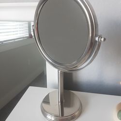 STAINLESS STEEL VANITY MIRROR 