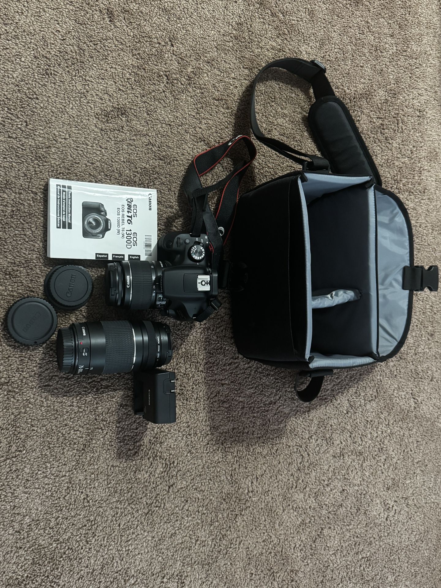 Canon Rebels T6 Camera