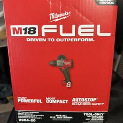 M18 FUEL 18V Lithium-Ion Brushless Cordless 1/2 in. Hammer Drill/Driver (Tool-Only)