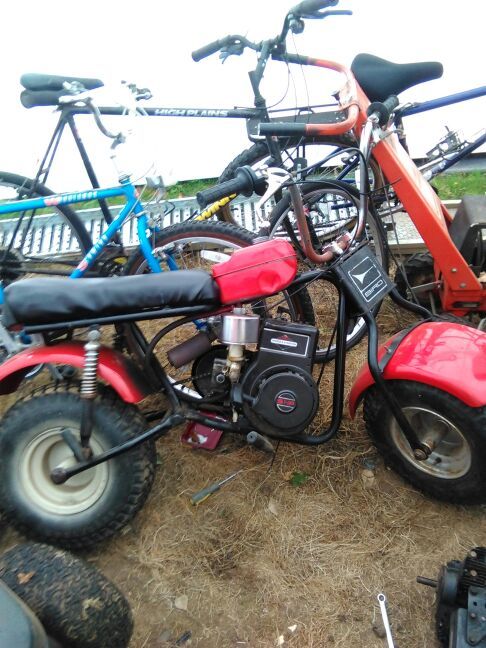 1970's Bird Fat Tire 5hp Mini Bike