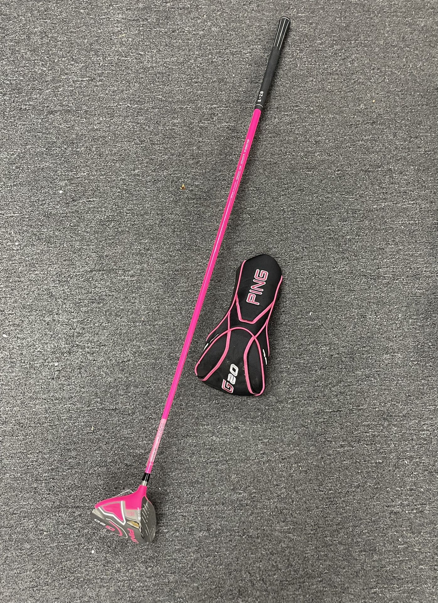 New Ping G20 Bubba Watson Pink Driver 2012 Limited Edition 10.5 ~ LH 43" Shaft