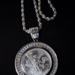 Silver Libertad Chain/Pendent