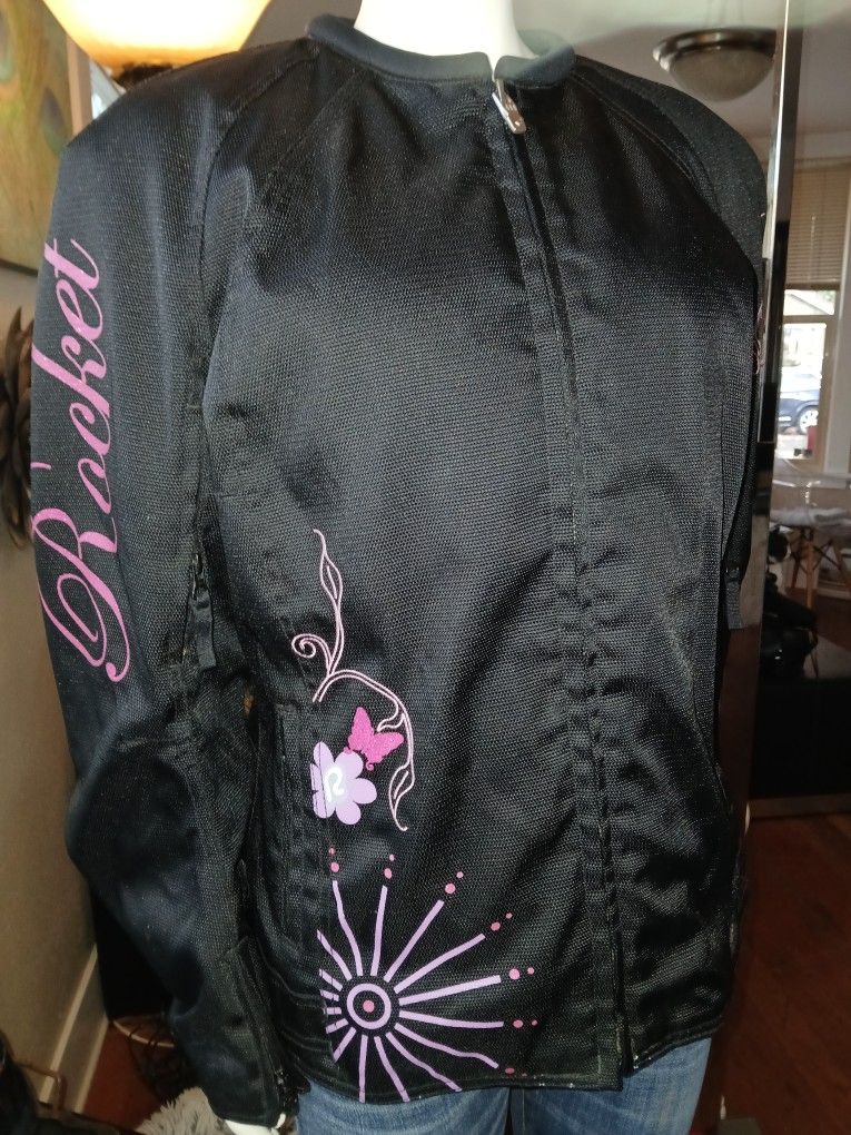GREAT GIFT IDEA!! Women's Joe Rocket Motorcycle Jacket L