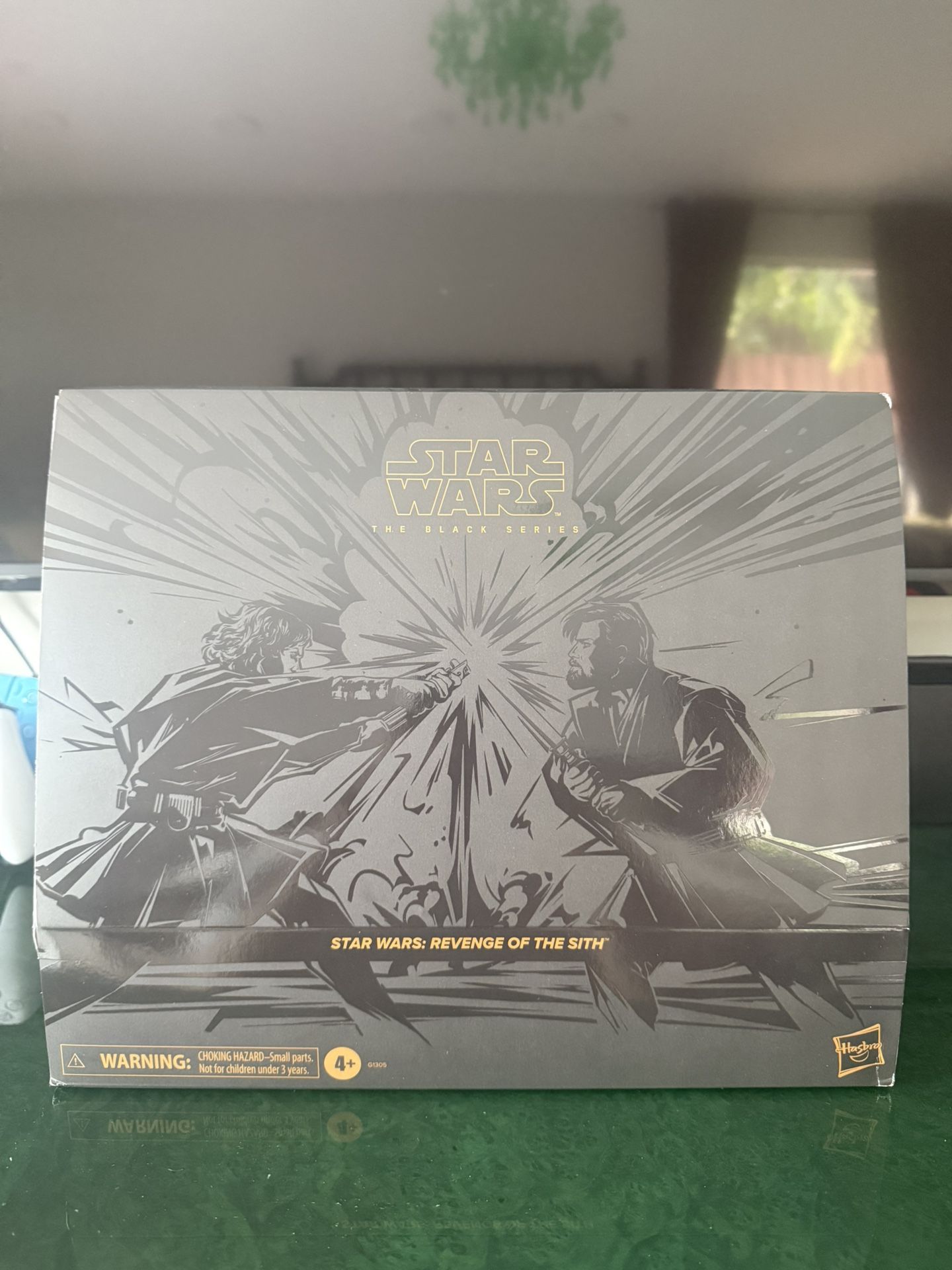 SDCC 2025 Star Wars the Black Series ROTS Anakin Skywalker & Obi-Wan Kenobi Figure Set