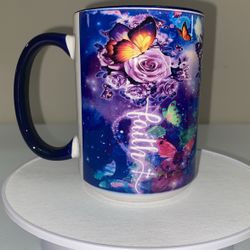 Design Faith, Love, Hope 15 oz Mug, NEW, (item C-165)