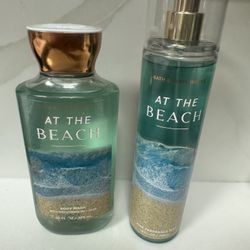 Bath and Body Works Set  At The Beach