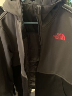 Boys Northface Jacket (Reversible)