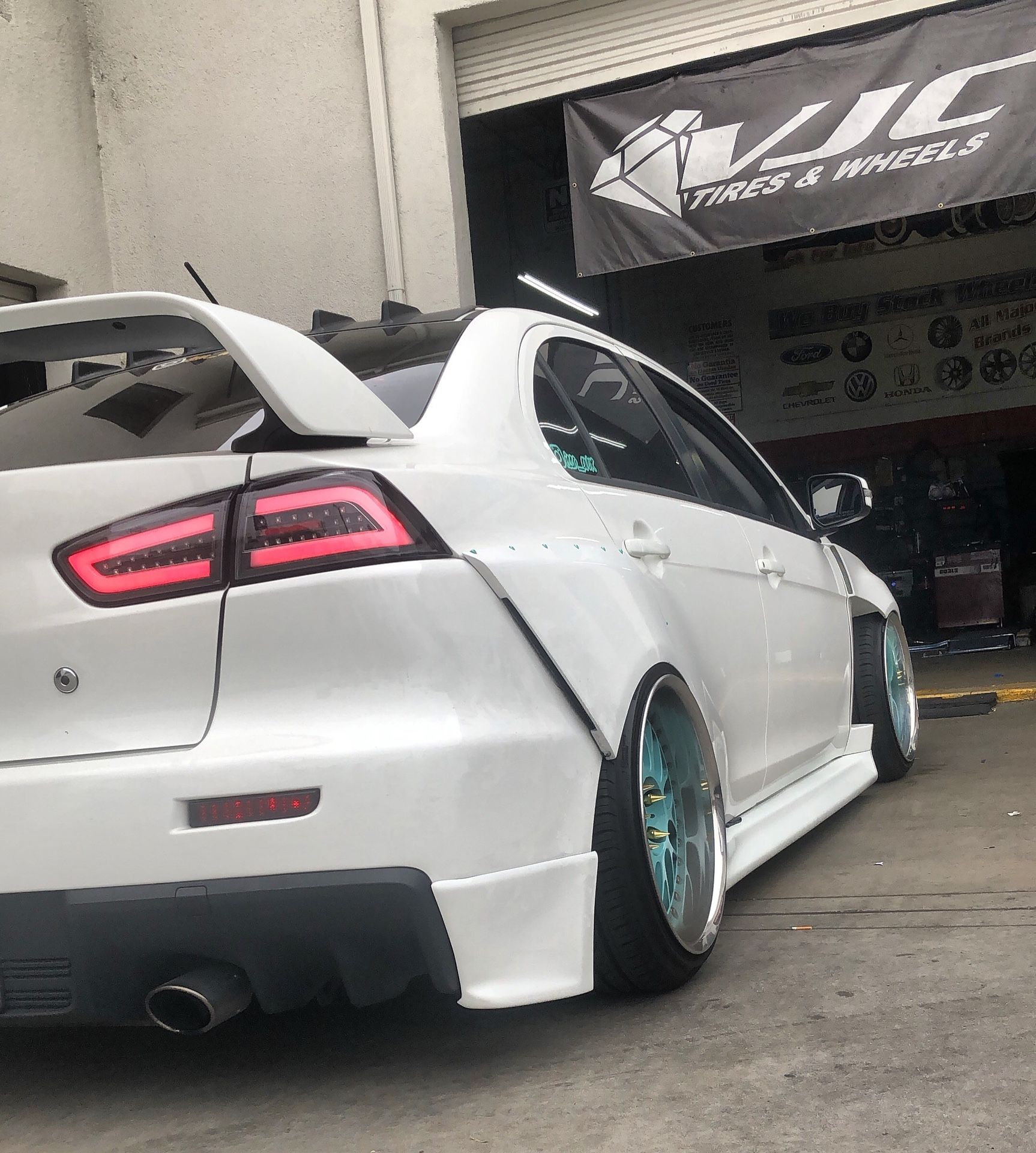 Evo X Victory Function Rear Fenders