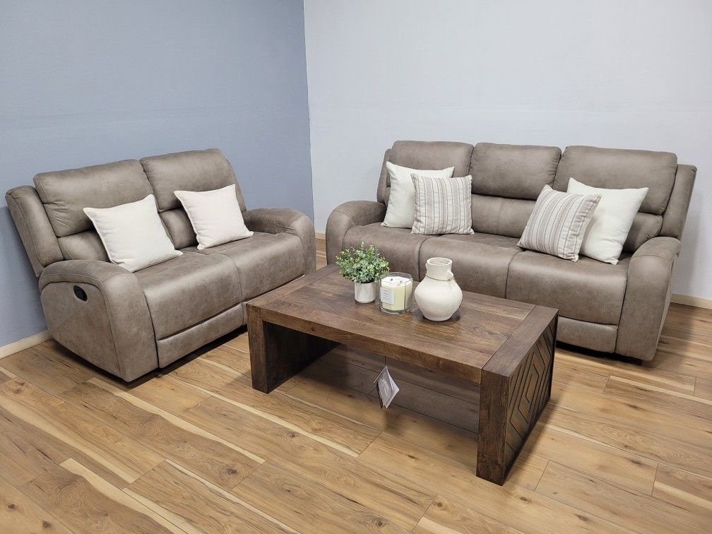 Recliner Sofa Set