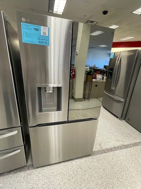 New LG InstaView Mirror Refrigerator Fridge Freezer In Stock Washer Dryer Dishwasher & More