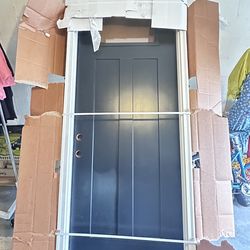36” by 96” new door exterior