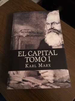 El capital tomo I Karl Marx communism socialism book Marxist Spanish Español