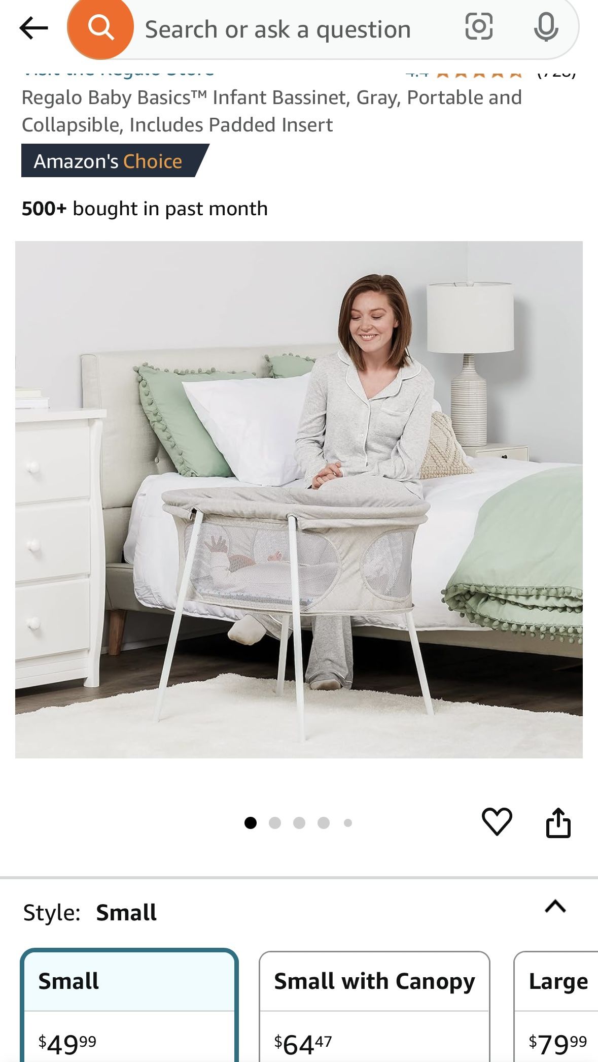 Travel Baby Bassinet