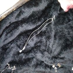 Sterling Diamond Necklace 