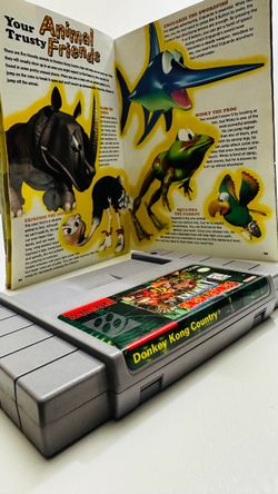 Donky Kong Country For Super Nintendo Video Game