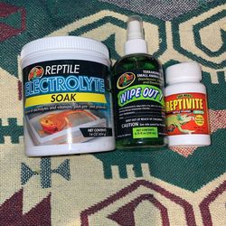 Used Reptile Supplies