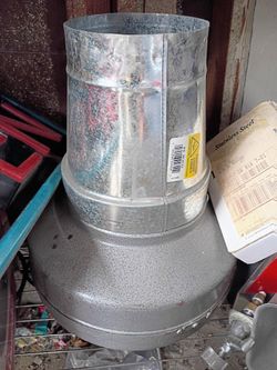 Commercial Hood Fan. It Pulls Any Smoke Out. Also Have The Extension Part For Fan. It's A Vent