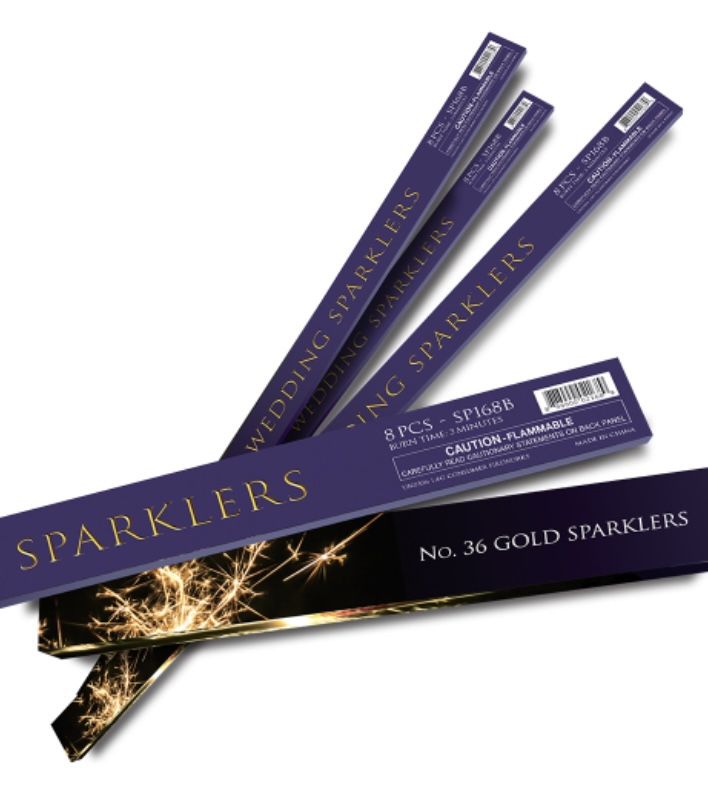 Long 36” Wedding Sparklers