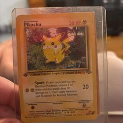 Pikachu First Edition Jungle 