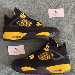 Jordan 4 Yellow Thunder
