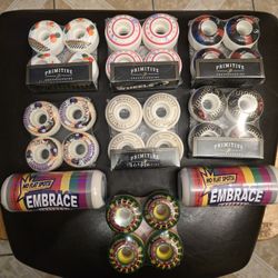 SKATEBOARDS WHEELS 20 EACH 